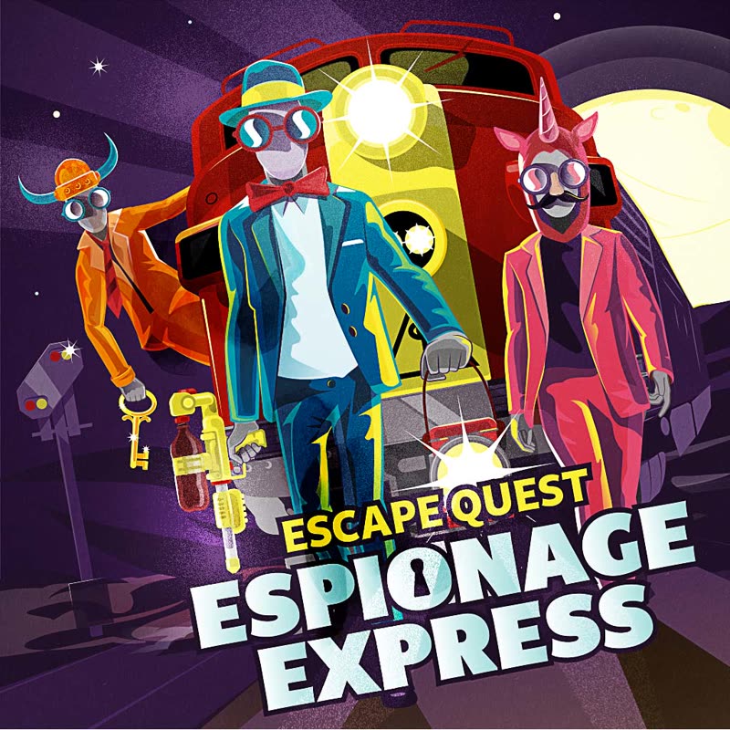 Escape Quest: Espionage Express — póster oficial
